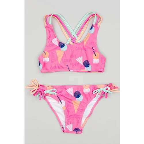 Zippy Dječji dvodijelni kupaći kostim boja: ružičasta