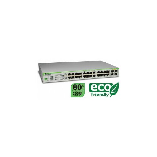 Allied Telesis AT-GS950/28PS, Layer 2 Switch with 24x10/100/1000T and 4xSFP svič Slike
