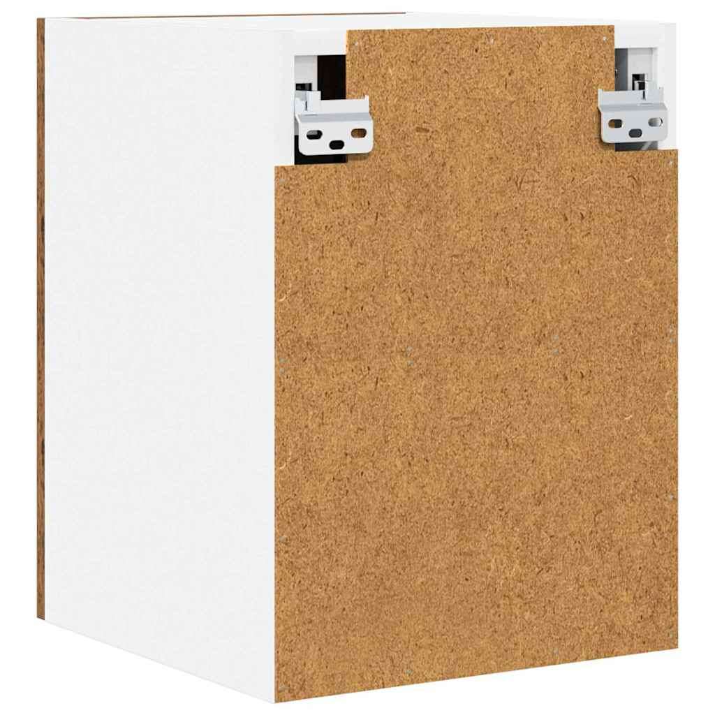  Viseći ormarić Riga 2 pcs Beton siva i bijela 30 x 31 x 40 cm Slike