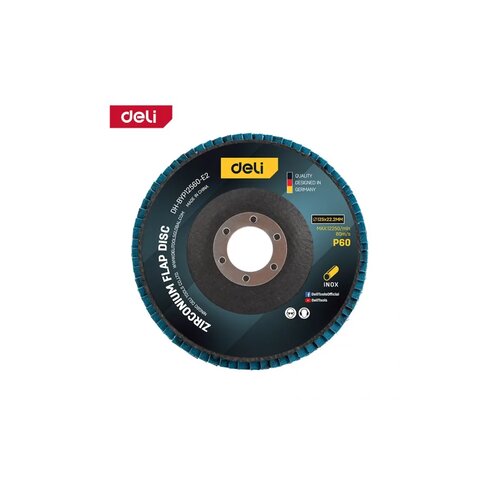 Deli Lamelarni brusni disk Zn inox/metal 125mm G60 EDH-BYP12560-E2 Cene