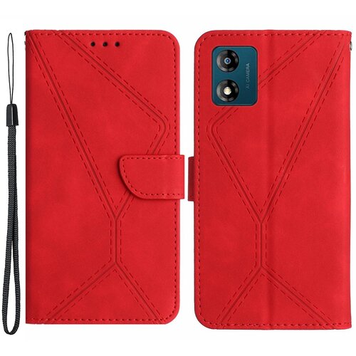 INORCO Za telefon Asus ROG Phone 7 5G torbica za denarnico za mobilni telefon iz PU usnja, natisnjen trikotnik, stojalo, (22032932) Slike