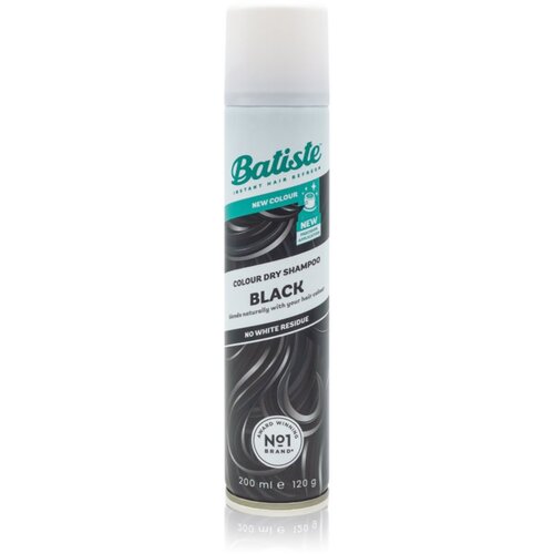 Batiste Colour Dry Shampoo Black suhi &amp;scaron;ampon za temne lase 200 ml Slike