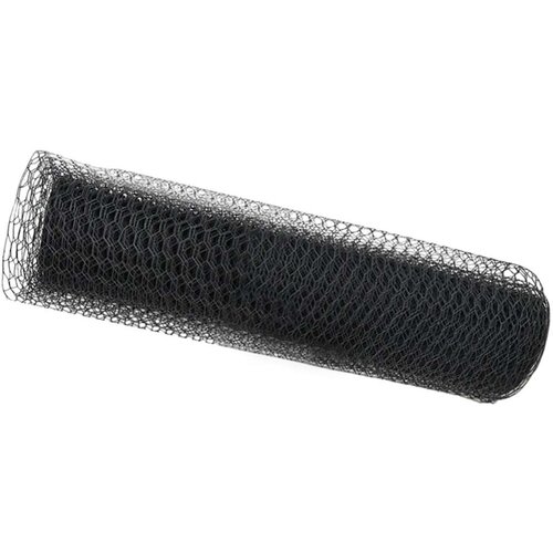 vidaXL Šesterokotna ograja siva 0.4x25 m Jeklena Cene