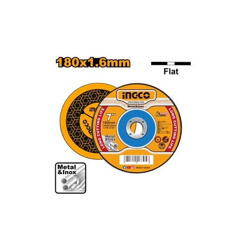 Ingco Rezna ploča za metal 180mmX1.6 MCD161801 Cene