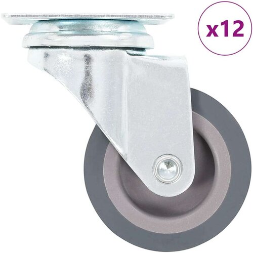 vidaXL Okretni kotačići 12 kom 50 mm Cene