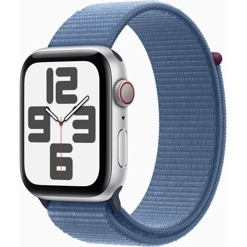 Apple Watch SE 2023 LTE 44mm MRHM3QF/A Aluminijevi kucište Srebrna Sportska petlja Zimsko plava