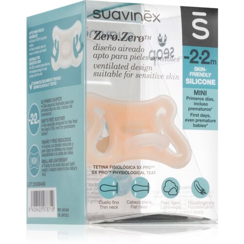 Suavinex Zero Zero Physiological Teat duda -2-2 m 1 kom Slike