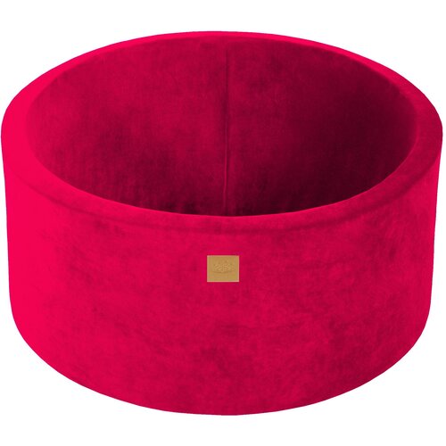 MeowBaby Bazen brez žog, 90x40 cm, žamet, magenta, (21289285) Cene
