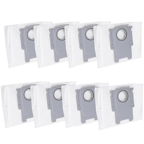 INORCO Reemplazo de bolsas de polvo de 8 piezas Bolsa de aspiradora, zdruljiv z Roborock S8 + / s8 Pro Ultra / S7 Maxv Ultra / Q5 / Q5 + / Q7 + / Q7 Max +, (21983219) Slike