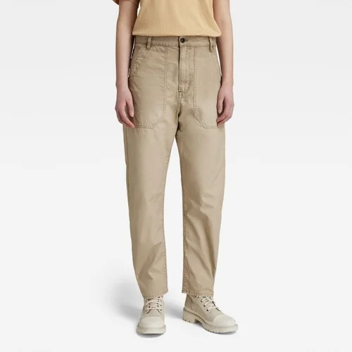 G-star Pants - 3D fatigue boyfriend pant wmn beige