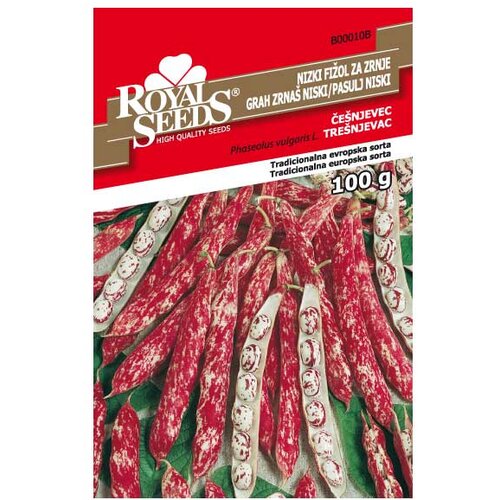 ROYAL SEEDS Sjeme povrća GRAH NIZKI ČE&Scaron;NJEVEC 100G Cijene