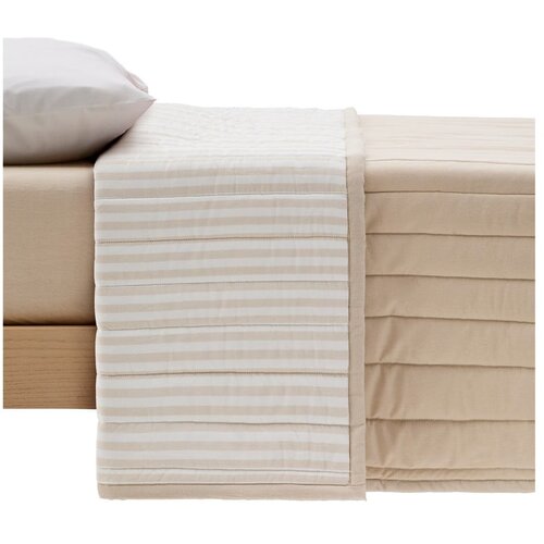 Kave Home Bež pre&amp;scaron;ito pregrinjalo iz organskega bombaža 180x240 cm Sini &amp;ndash; Slike