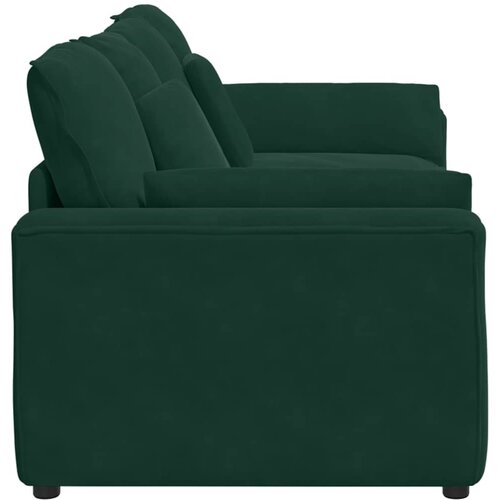  Modularna sofa s jastucima, bar&amp;scaron;unasta tamnozelena Slike