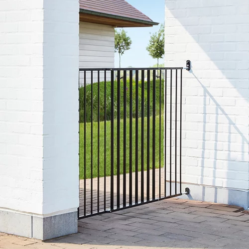 Savic zaščitna vrata Dog Barrier Outdoor - Višina 95 cm, širina 84 do 154 cm