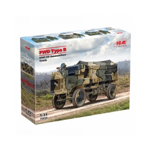 ICM model kit military - fwd type b wwi us ammunition truck 1:35 Slike