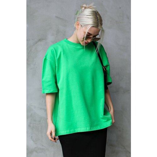 Madmext T-Shirt - Green - Oversize Slike