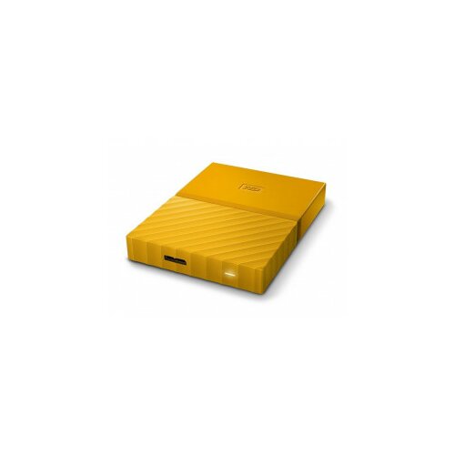 Western Digital eksterni hard disk My Passport yellow 1TB Slike