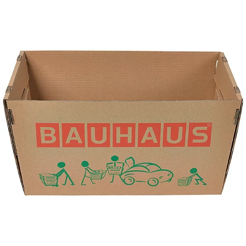 BAUHAUS nakupovalna kartonska škatla (46,9 x 26,4 x 26 cm, nosilnost: 30 kg)
