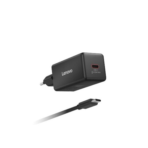 Lenovo 65W Gan Mini AC Adapter USB-C Schwarz Slike