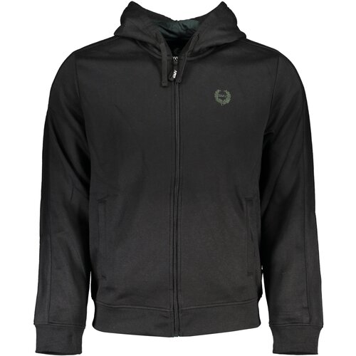 Gianmarco Venturi MEN&amp;amp;#39;S BLACK ZIP SWEATSHIRT Slike