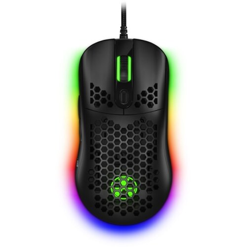 Connect IT CMO-5511-BK - LED RGB žični gejmerski mi&amp;scaron; 200-12800 DPI crne boje Slike