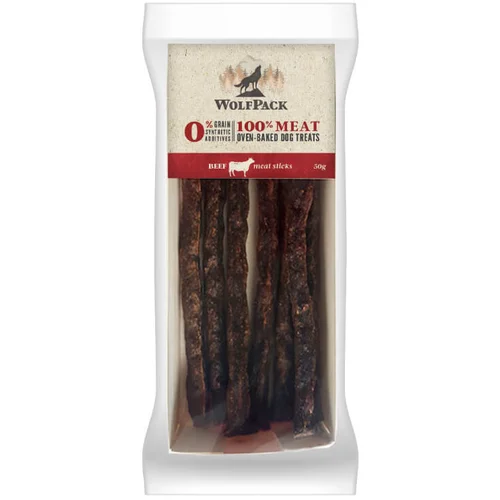 WolfPack meat sticks - govedina - 50 g