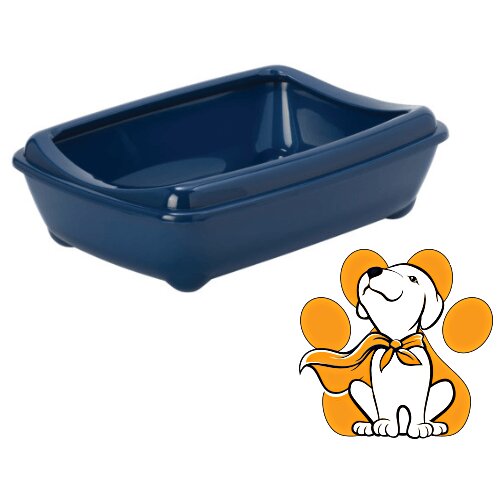 Moderna arist-O-Tray + Rim Medium Blue Berry, Otvoreni Toalet Sa Ramom, Plavi Cene