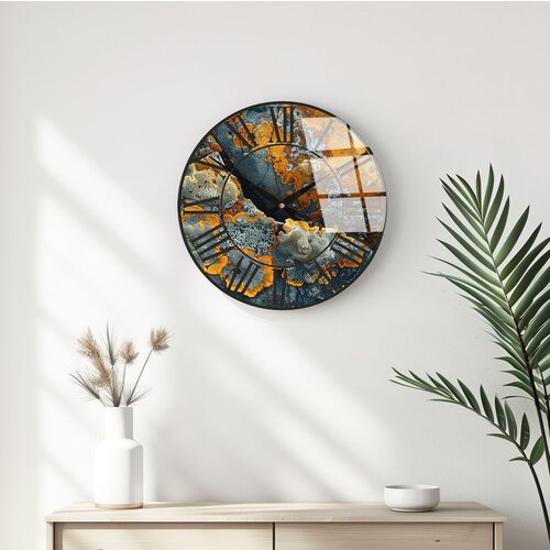 Wallity Dekorativni zidni sat Huhu330, 40x40 cm Cene