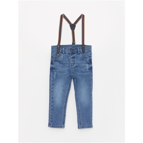 LC Waikiki Basic Baby Boy Jeans and Suspenders for 2 Pa. Slike