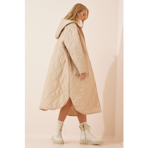  Coat - Beige - Puffer Slike