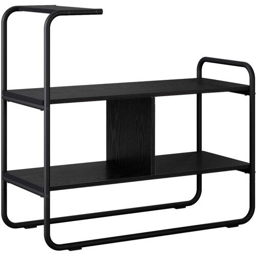  Konzolna stolica Crni hrast 80 x 35 x 75 cm Konstruirano drvo Slike
