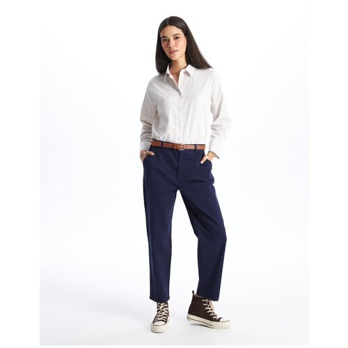 LC Waikiki Belted Waist Carrot Cut Women's Trousers Slike