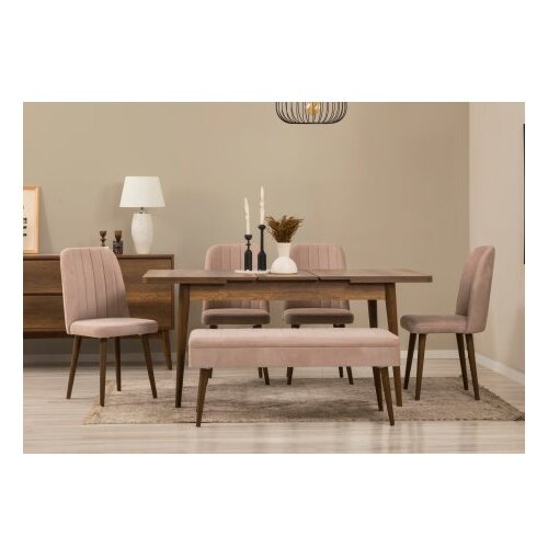 Hanah home Trpezarijski set Vina 03 0900, 7 delova, Bež Cene