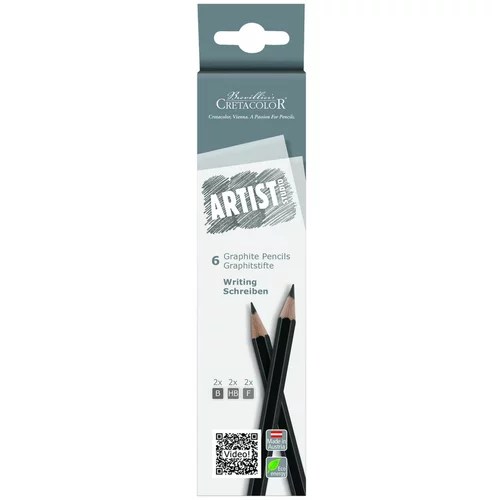 CRETACOLOR Artist Studio grafitni svinčniki - 6 k.