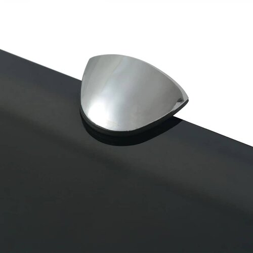  Zidne police 2 kom staklene 80 x 20 cm 8 mm Slike