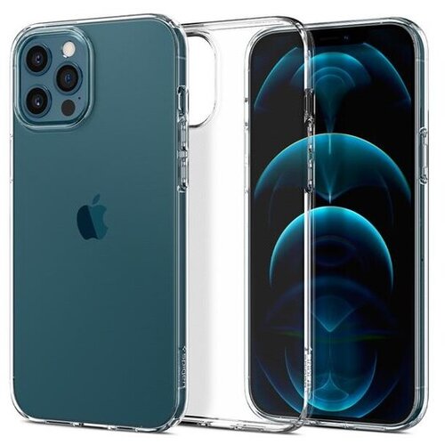 Spigen liquid crystal ovitek za iphone 12 in 12 pro - prozoren Slike
