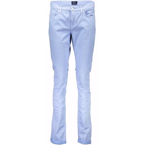 Gant WOMEN&amp;amp;#39;S LIGHT BLUE TROUSERS Slike