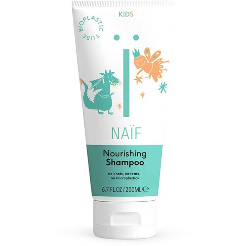 Naif Kids Nourishing Shampoo dječji &amp;scaron;ampon za jednostavno ra&amp;scaron;če&amp;scaron;ljavanje kose za djecu 200 ml Slike