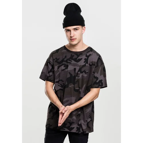 Urban Classics Camo Oversized T-Shirt Dark Masks