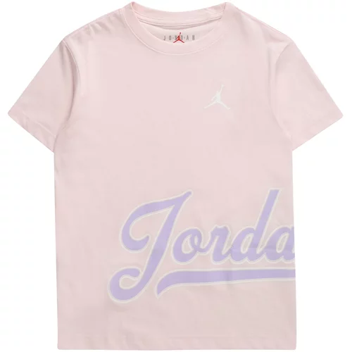 Jordan Majica svijetloljubičasta / pastelno roza / bijela