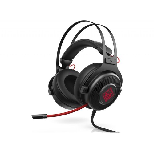 HP omen 800 headset black/red (1KF76AA) slu&amp;scaron;alice Slike