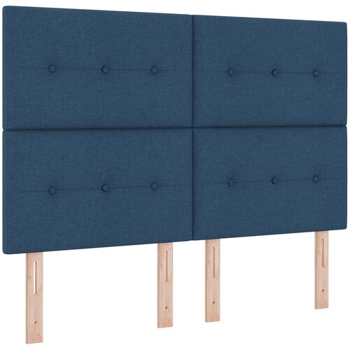  Podesivi krevet s madracem Plava 160 x 200 cm Tkanina Slike