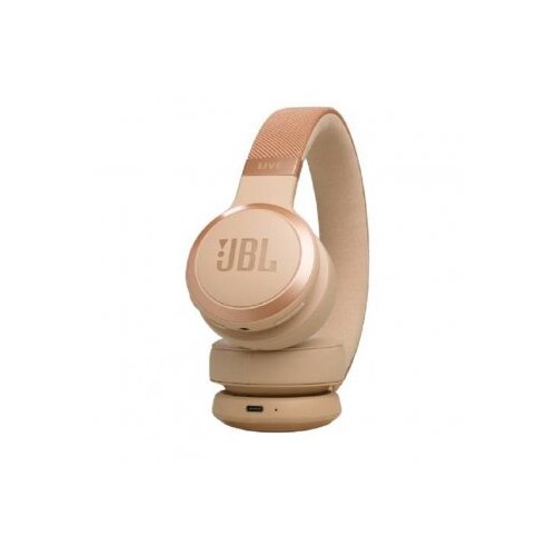 JBL Live 670NC Bluetooth naglavne brezžične slu&amp;scaron;alke, sand Slike