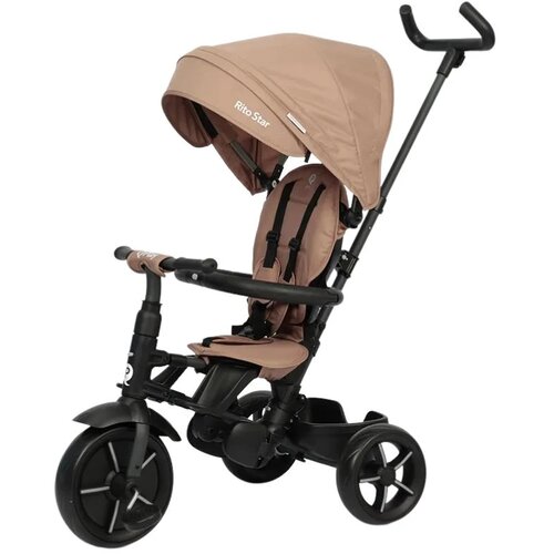 Qplay tricikl za decu Rito Star Khaki, 10m+ Slike