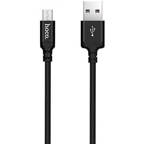 Hoco podatkovni kabel X14 Micro USB 2m 3A črn pleten Cene