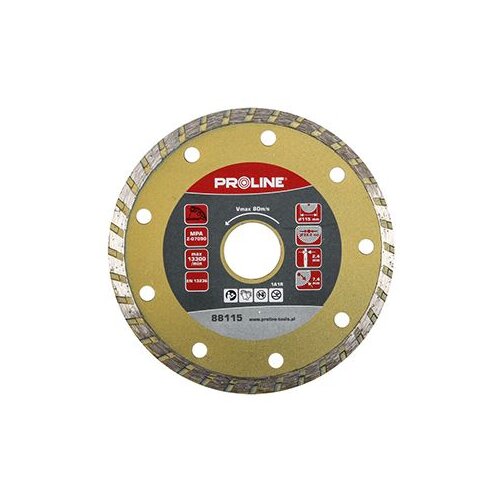  Ploča dijamantna 125x2,4x22mm turbo 88102 PROLINE Cijene