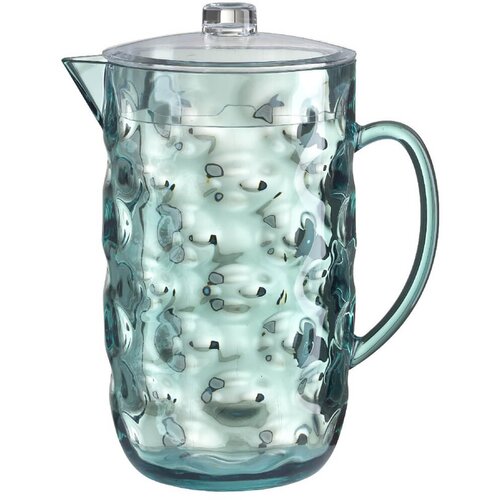 Evviva Vrč s pokrovom Bubble 2,7l / moder / metakrilat, (5000200286) Slike