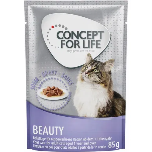 Concept for Life Beauty Adult – izboljšana receptura! - Kot dopolnilo: Beauty v omaki 12 x 85 g