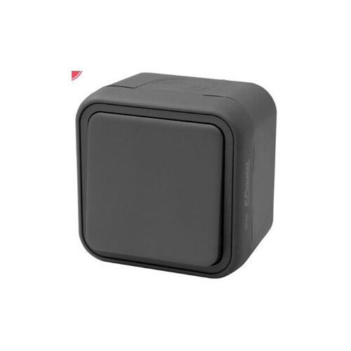  Sklopka izmjenična instalacijska 10A 250V IP55 antracit 043-102 Commel Slike