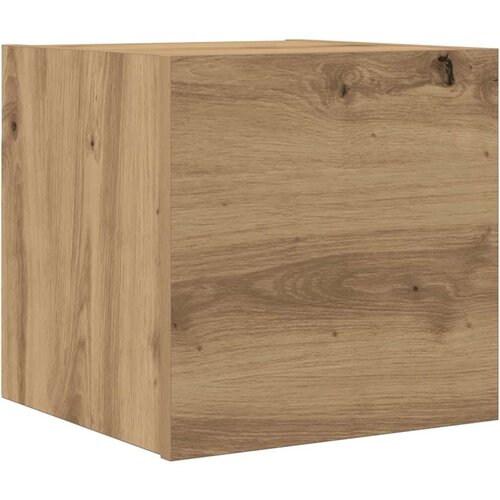 Maison Chic Stenska TV omarica - TV stojalo - Televizijska omarica artisan hrast 30,5x30x30 cm, (21699522) Slike